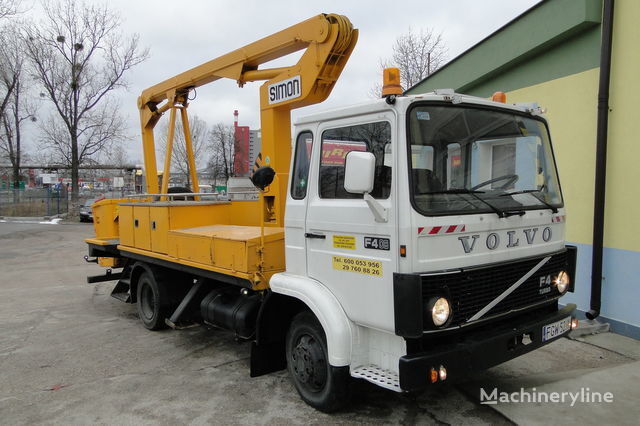 Volvo F408 bucket truck