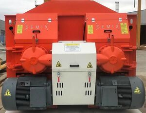 new SEMIX DWUWAŁOWA MIESZARKA 2 m³/ 3 m³/ 4 m³/ 5 m³ concrete mixer