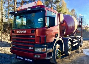 Scania P124CB 8x4HZ 360, full steel concrete mixer truck