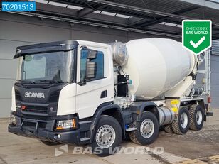 new Scania P380 8X4 NEW! Manual Big-Axle 10m3 mixer Steelsuspension Euro 5 concrete mixer truck