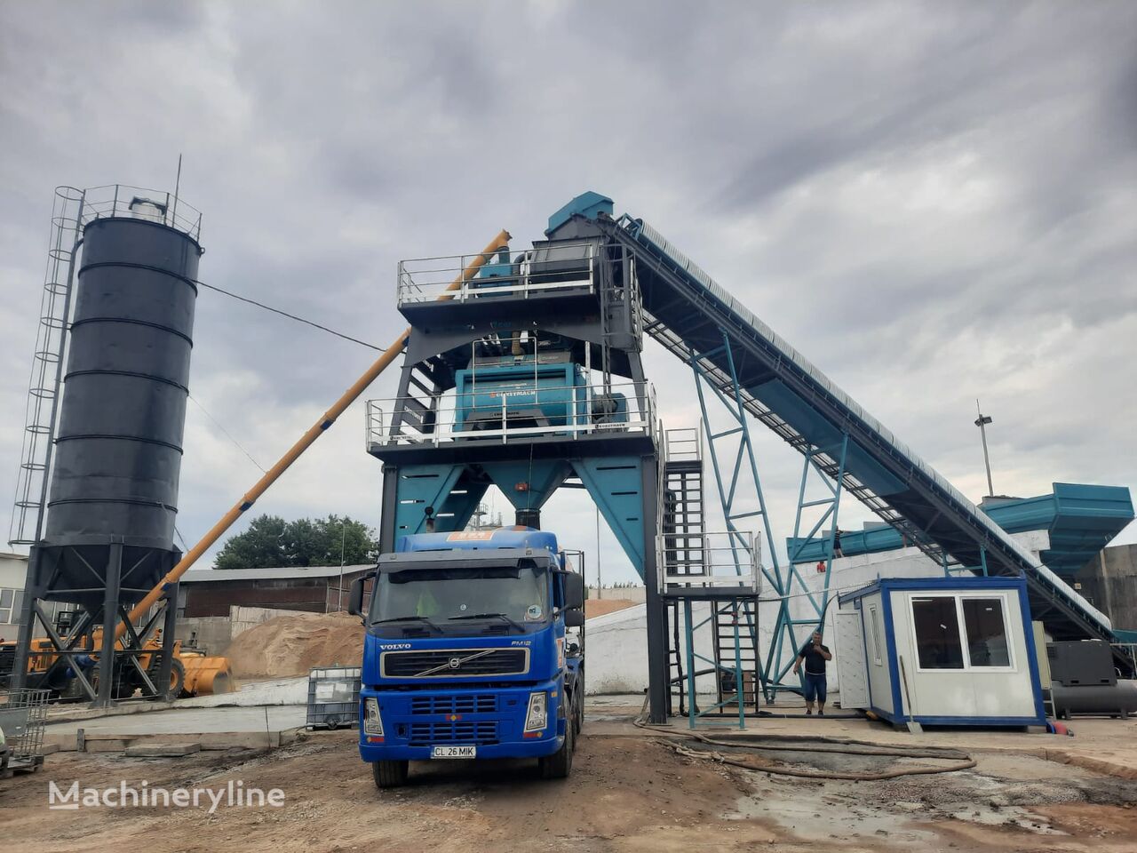 new Constmach Stationary 60 - Fixed Concrete Batching Plant  concrete plant