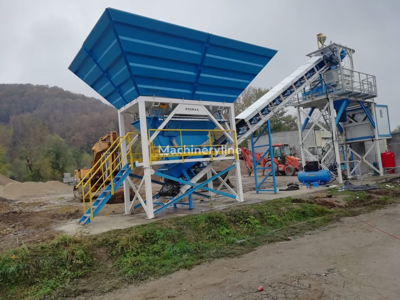 new Promax C60-SNG-PLUS concrete plant