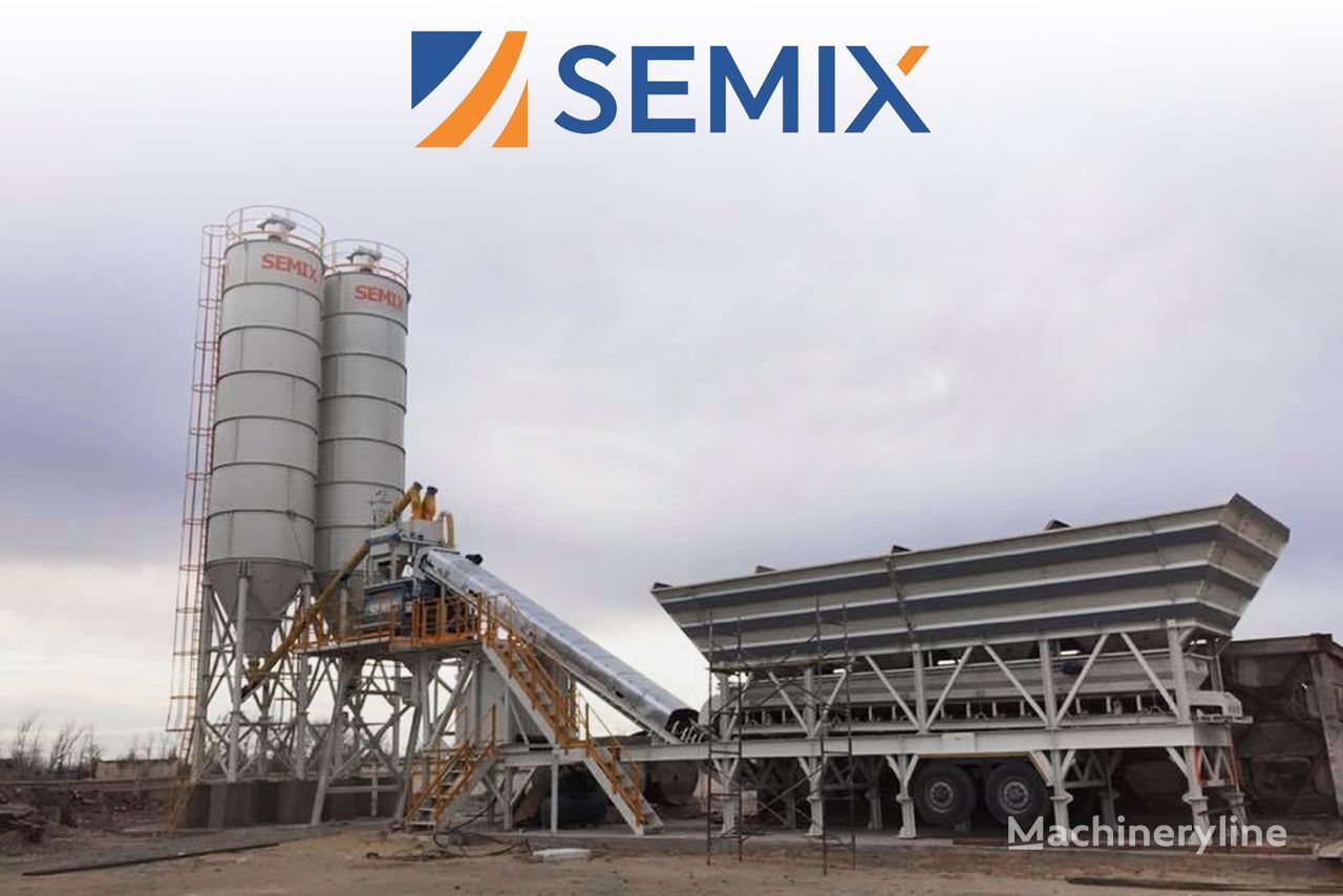 new Semix   MOBILNÍ BETONÁRNY 100m³/h concrete plant