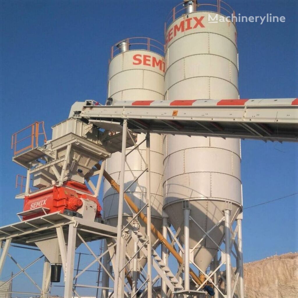 new Semix Stationary 130 STATIONARY CONCRETE BATCHING PLANTS 130m³/h concrete plant