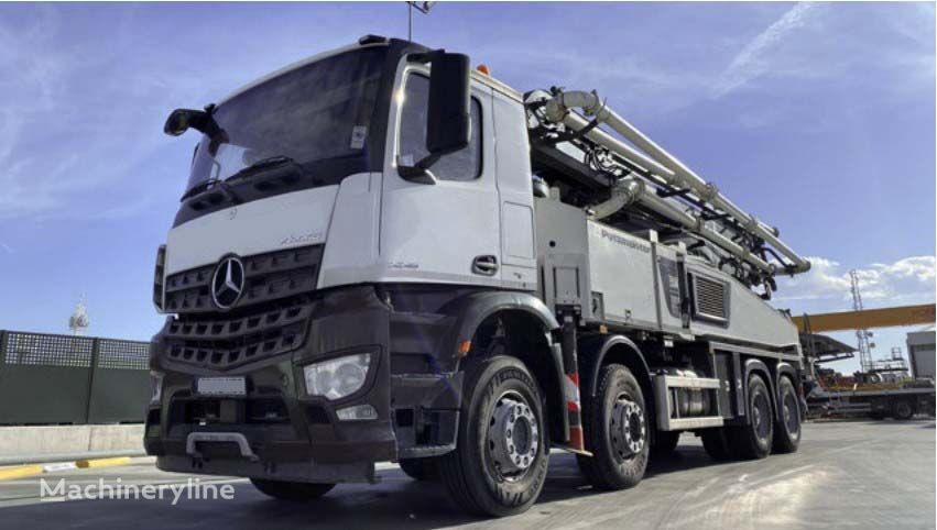 Putzmeister BSF 42-5.16H  on chassis Mercedes-Benz concrete pump