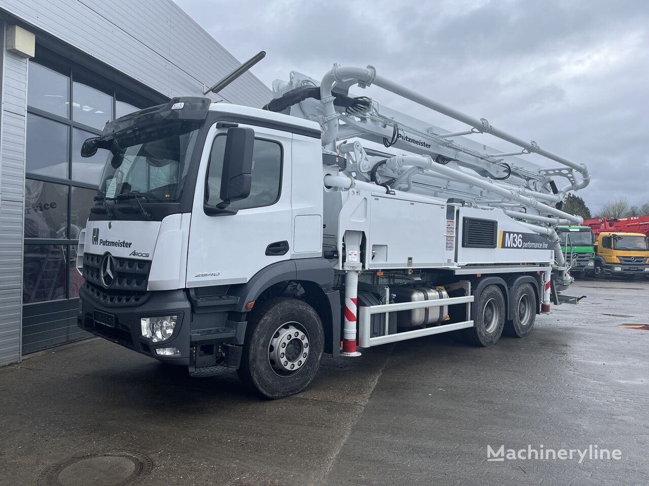 new Putzmeister BSF36-4.16H Ergonic 3  on chassis Mercedes-Benz 2640 NEW concrete pump
