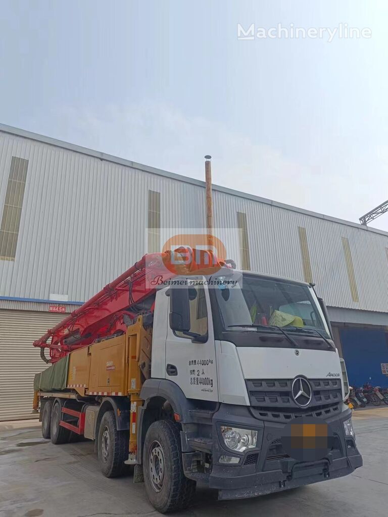 Sany 2020 Sany 56m  on chassis Mercedes-Benz Arocs 4143 concrete pump