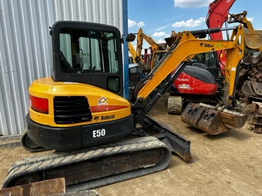 Bobcat E50 mini excavator