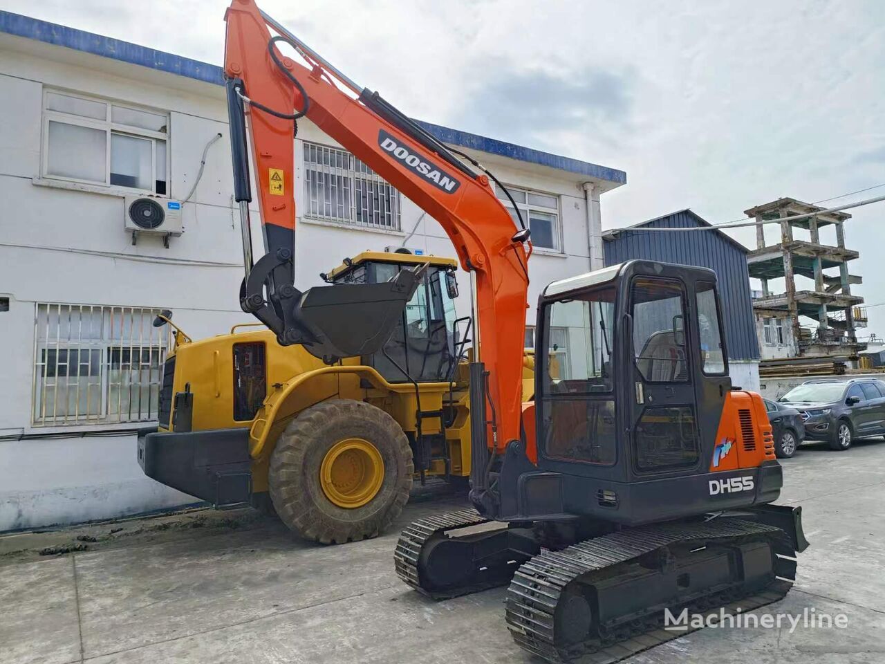 Doosan DH55 mini excavator