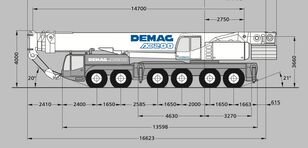 DEMAG AC 200 mobile crane