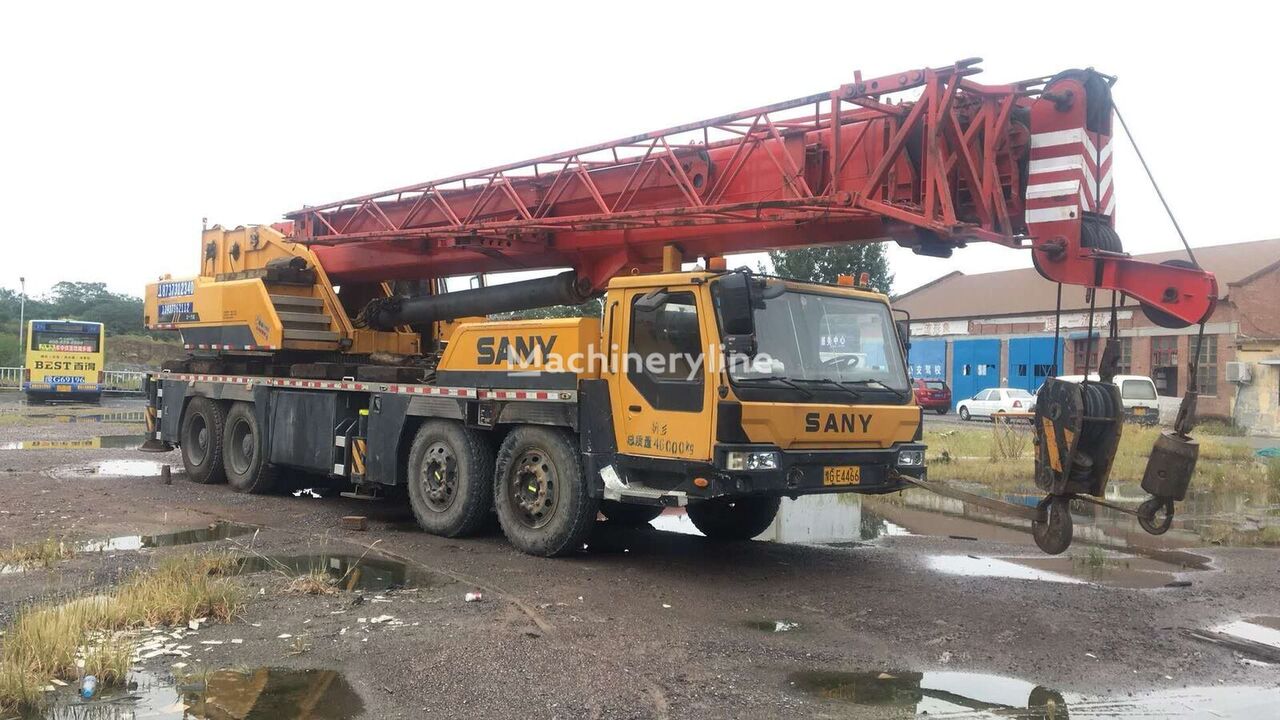 Tadano  on chassis Sany QUY75k  mobile crane
