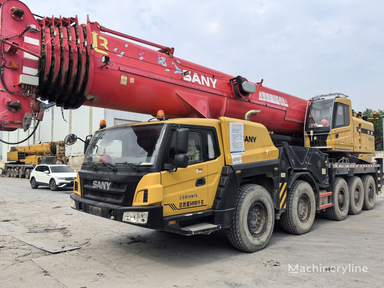 Sany Sany STC1000 100 ton 100t 100tons used mounted truck crane  mobile crane
