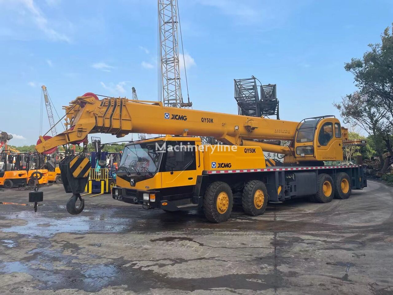 XCMG QY50K 50 ton truck crane mobile crane