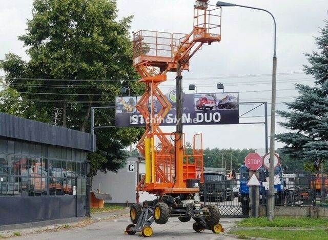 Geismar LAMA Rail Road Platform Schienen TWO WAY scissor lift