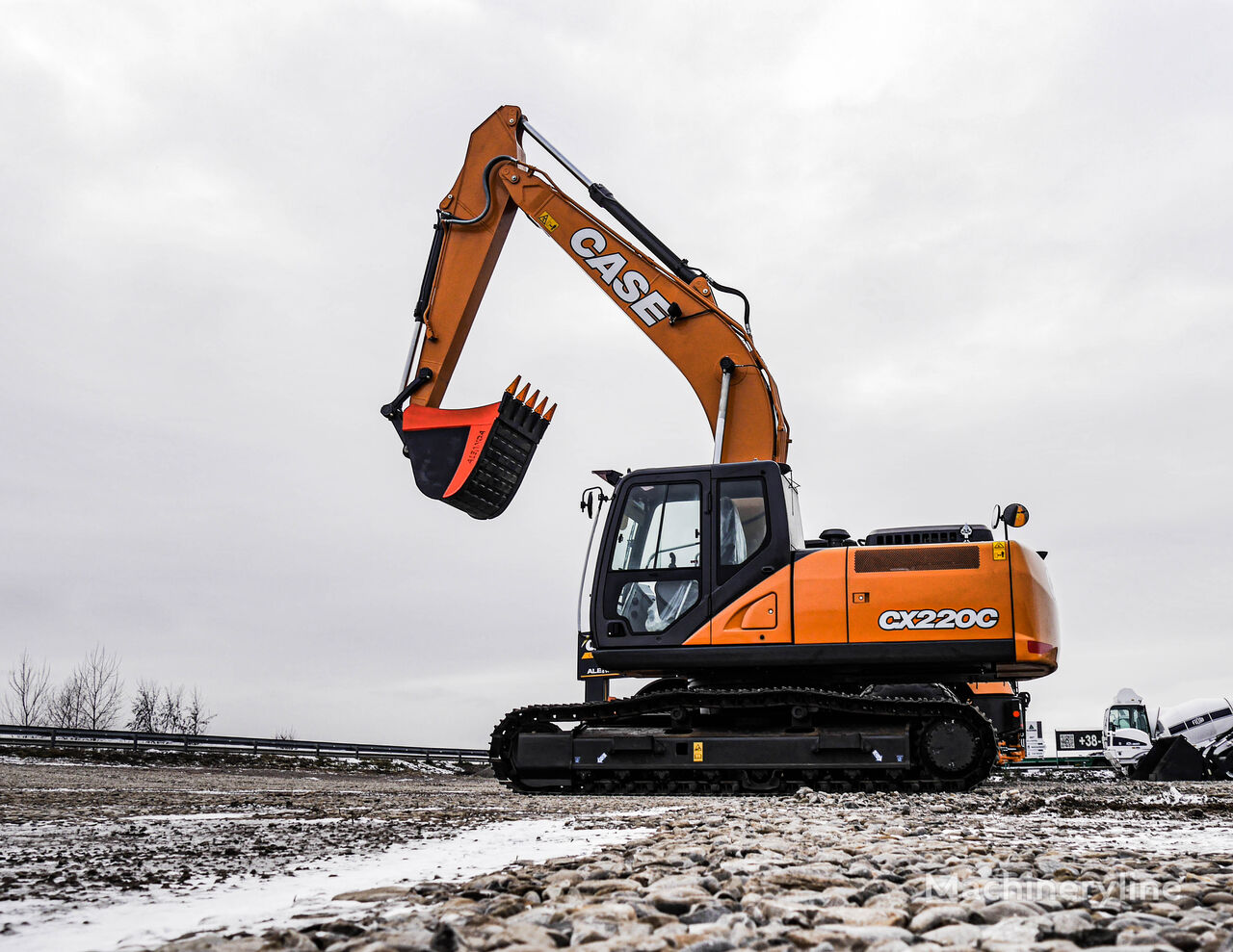 new Case CX 220 C LC tracked excavator