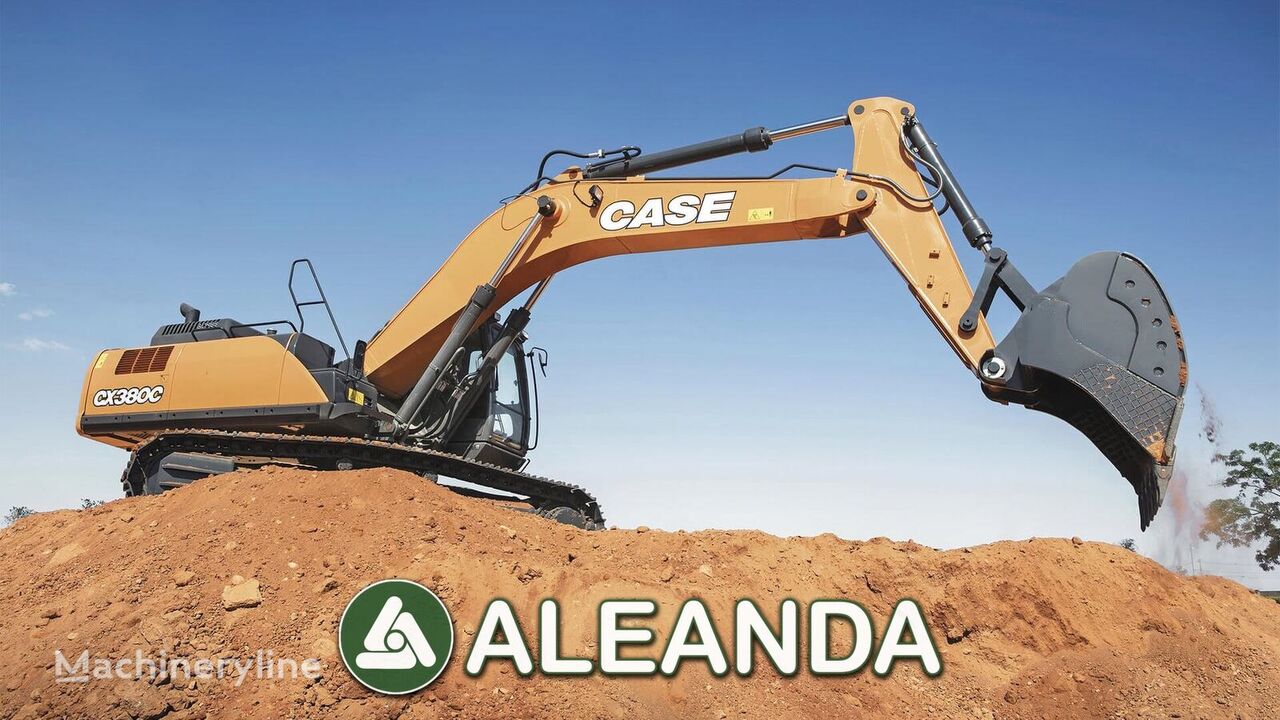 new Case CX 380 C tracked excavator