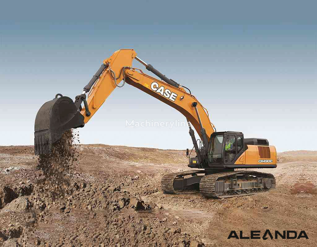 new Case CX 490 C tracked excavator