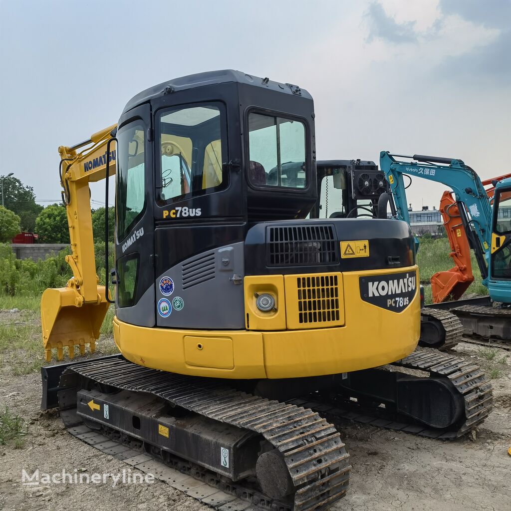 Komatsu 78US tracked excavator