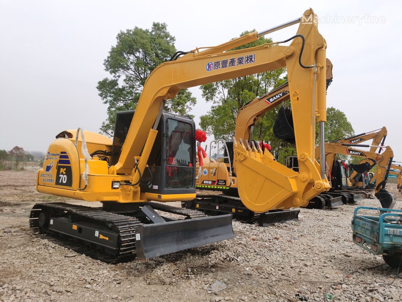 Komatsu PC70-8 tracked excavator
