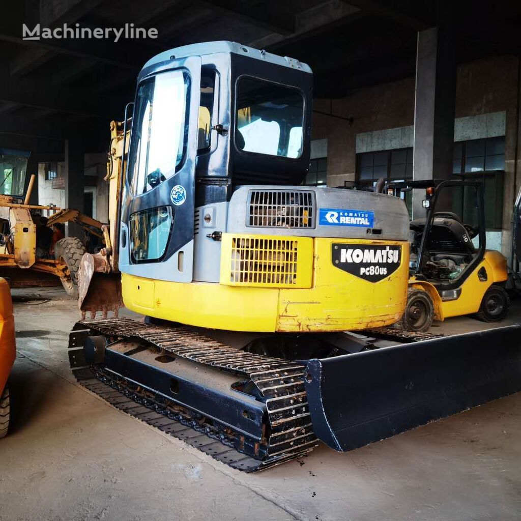 Komatsu PC78US tracked excavator