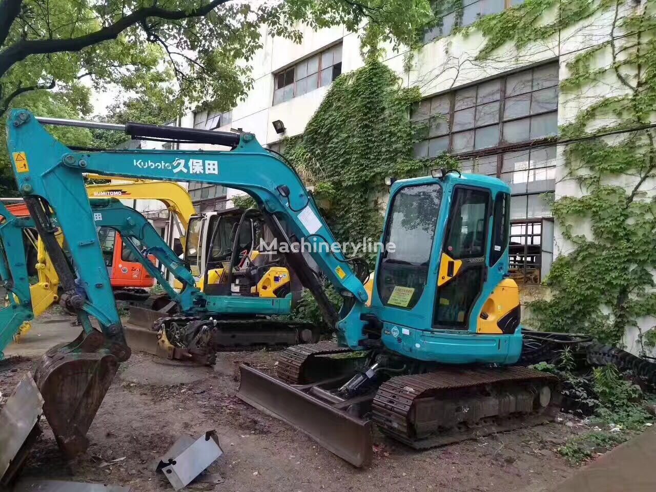 Kubota KX155-3 Kubota excavator 5.5ton Japanese Mini excavator  tracked excavator