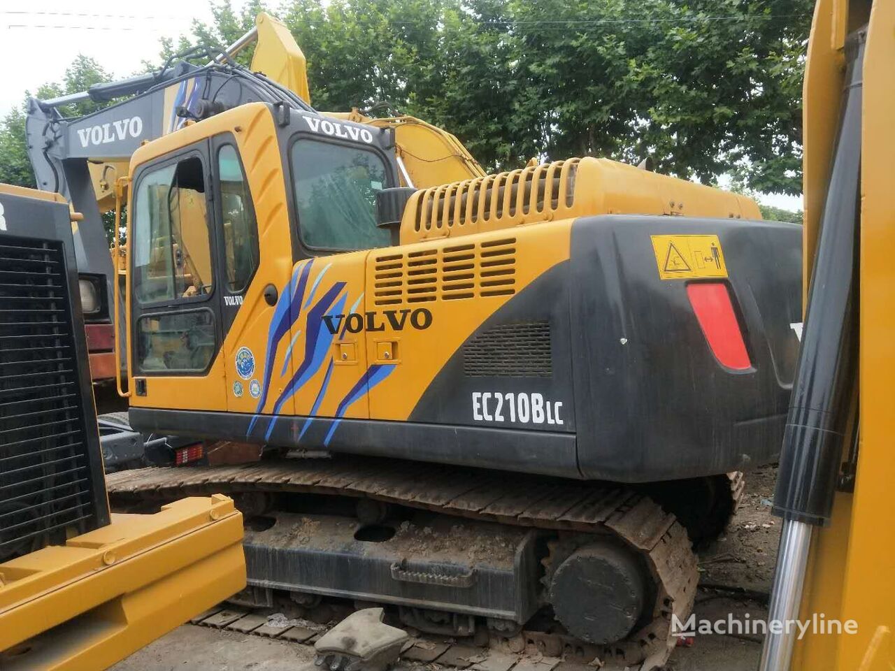 Volvo EC 210 tracked excavator