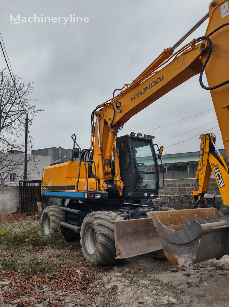 Hyundai Robex 170 wheel excavator