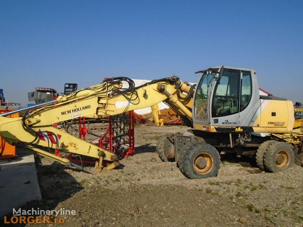 New Holland MH 5.6 wheel excavator