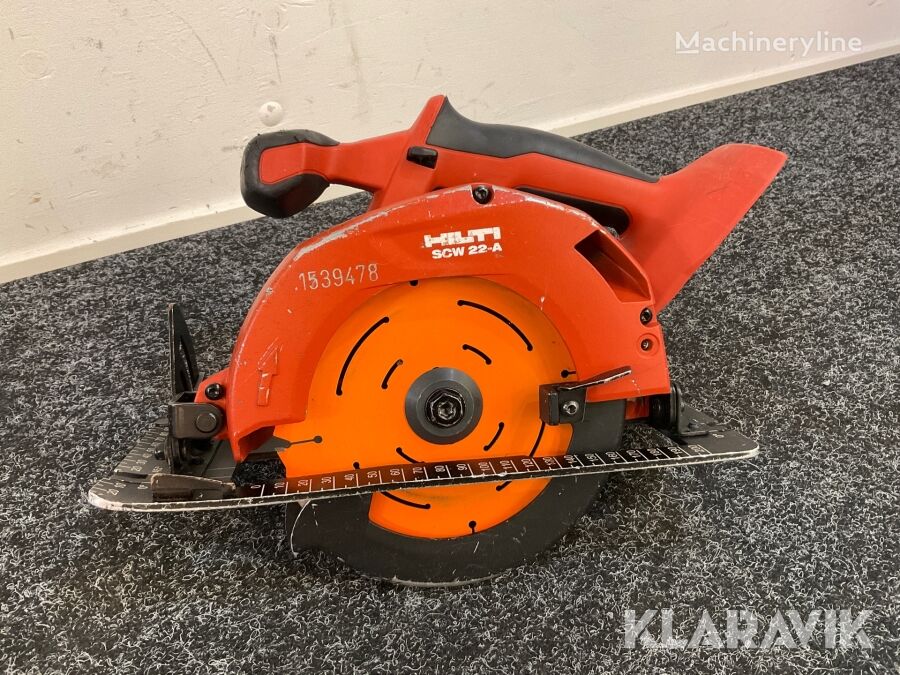 Buy Hilti SCW 22 A circular saw by auction Sweden Karlstad TL38356