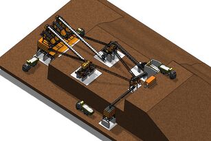 new Sarıçelik Makina Bazalt 600 tone / per hammer crusher