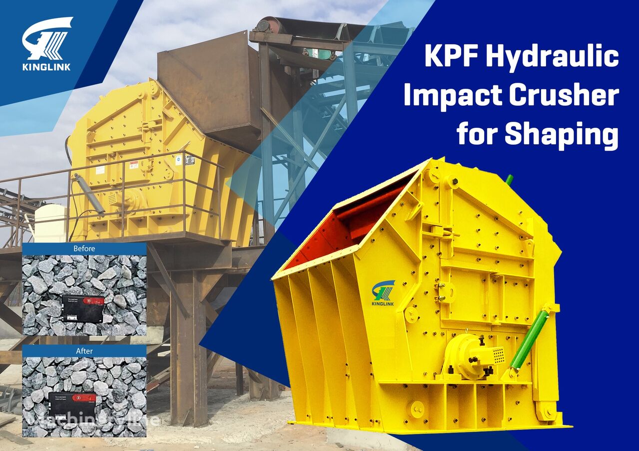 new Kinglink KPF1416 Limestone Hydraulic Impact Crusher