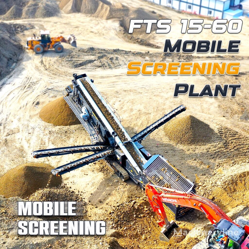 new FABO  FTS 15-60 MOBILE SCREENING PLANT 500-600 TPH | Ready in Stock mobile crushing plant