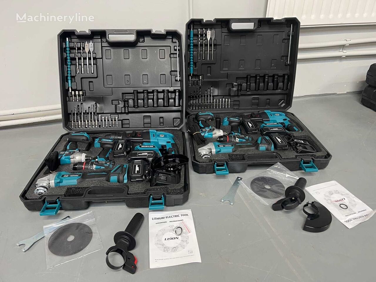 2x Multitool Accu Combi Set gereedschap hand tool set